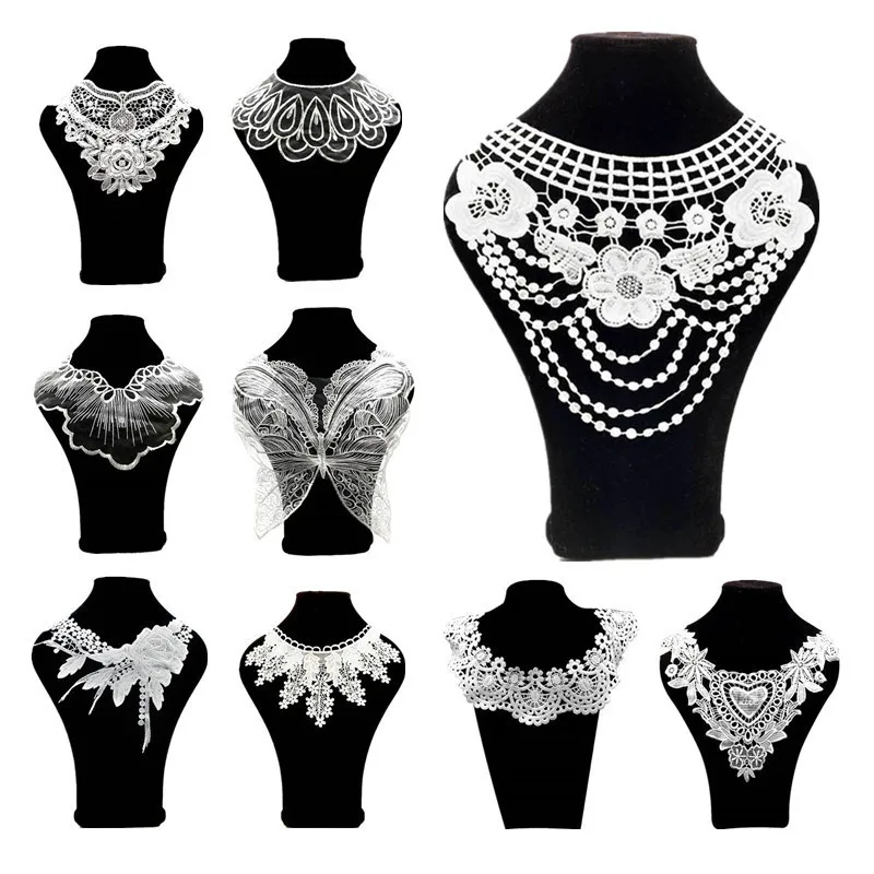 3d Polyester White Lace Collar Neckline Fabric For Needlework Embroidery Lace Collar Women And Girls Craft Decoration For Sewing
3d Polyester White Lace Collar Neckline Fabric For Needlework Embroidery Lace Collar Women And Girls Craft Decoration For Sewing