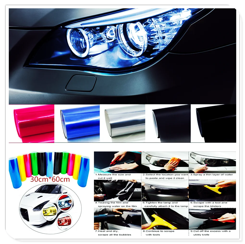 Car Tuning HeadLight Taillight Fog Light Decor Vinyl Smoke Film Sticker Decal for Kia Soul Forte5 Cadenza Telluride Pro Venga
Car Tuning HeadLight Taillight Fog Light Decor Vinyl Smoke Film Sticker Decal for Kia Soul Forte5 Cadenza Telluride Pro Venga