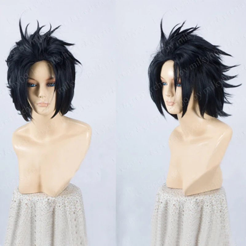 Final Fantasy FF7 Zack Fair Short Black Slicked-back Heat Resistant Hair Cosplay Costume Wig + Free Wig Cap
Final Fantasy FF7 Zack Fair Short Black Slicked-back Heat Resistant Hair Cosplay Costume Wig + Free Wig Cap
