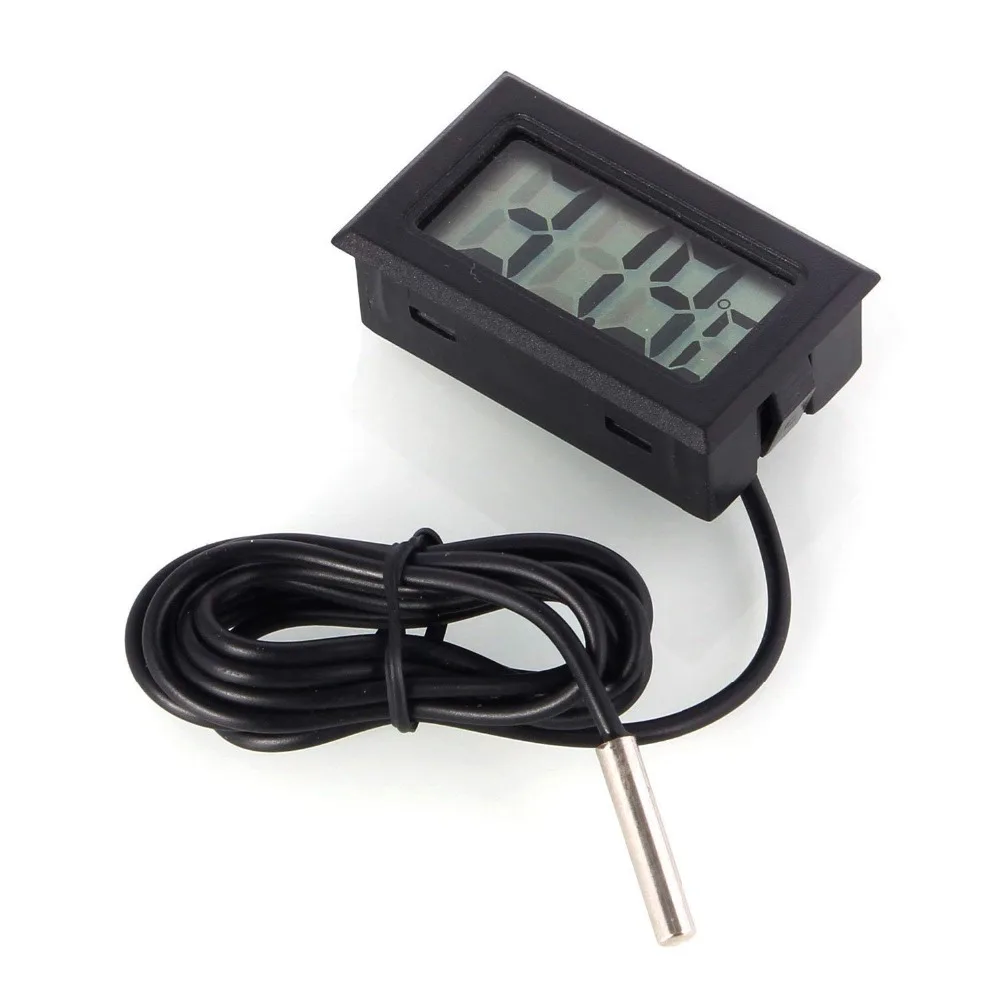 Digital Thermometer Mini Digital LCD Thermometer Fridge Temperature Sensor Freezer Thermometer for Kit Chen Bar Use
Digital Thermometer Mini Digital LCD Thermometer Fridge Temperature Sensor Freezer Thermometer for Kit Chen Bar Use