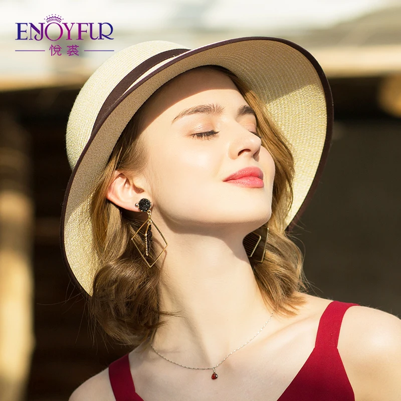 ENJOYFUR Bucket Sun Hat For Women Summer Lightweight And Breathable Wide Brim Hats Good Quality Foldable Summer Hats
ENJOYFUR Bucket Sun Hat For Women Summer Lightweight And Breathable Wide Brim Hats Good Quality Foldable Summer Hats