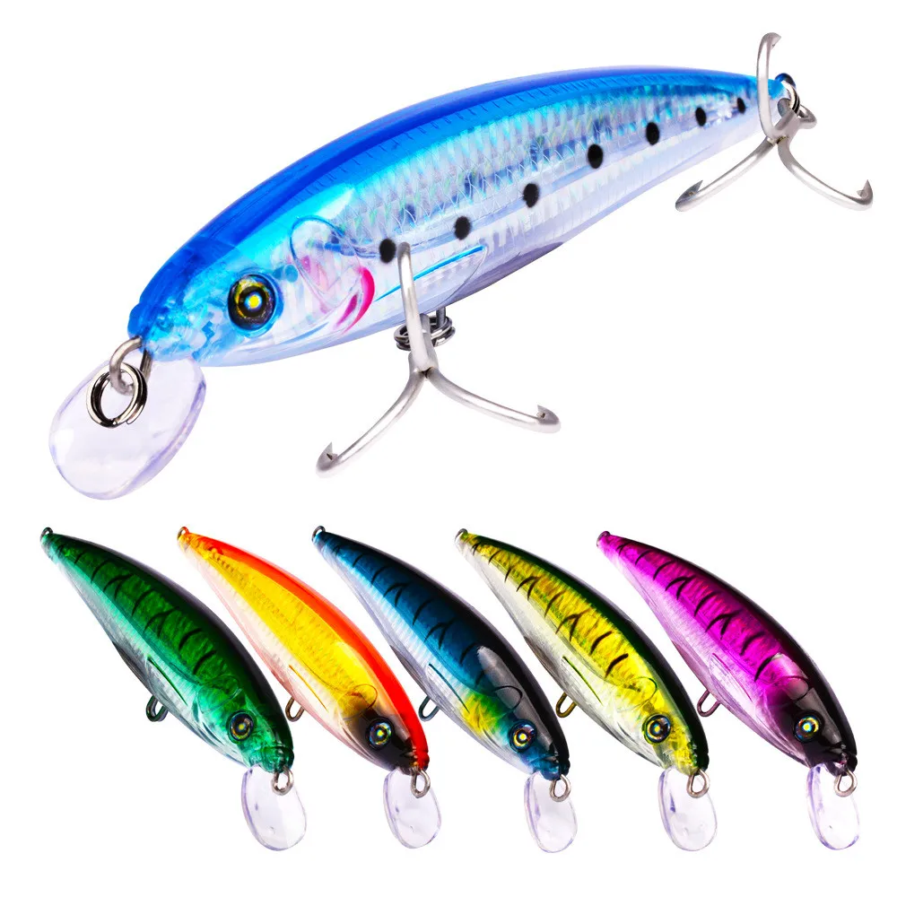 16cm43g Isca Cebo Duro искусственная 3D Ojos Anzuelo трибль воблеры гольян Crankbait Pesca Abordar