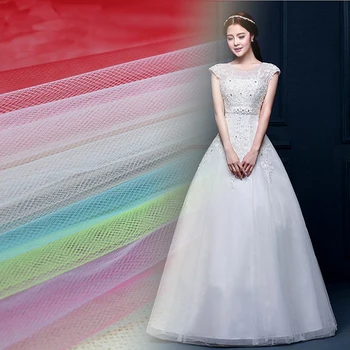 Hot sale 10meters/lot 150cm width middle Hard Tulle mesh fabric by lot tulle wedding dress skirt yarn cloth fabric by meter
Hot sale 10meters/lot 150cm width middle Hard Tulle mesh fabric by lot tulle wedding dress skirt yarn cloth fabric by meter
