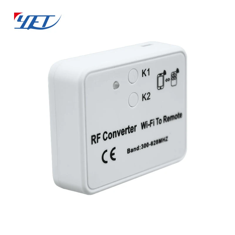 Free shipping cost!!! 5pcs YET6955 Wifi Relay Master to Remote Control Converter 300-928mhz Frequency
Free shipping cost!!! 5pcs YET6955 Wifi Relay Master to Remote Control Converter 300-928mhz Frequency