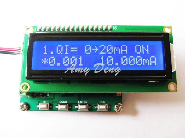 Two way output current and voltage signal 4-20mA / 0-10V signal source transmitter
Two way output current and voltage signal 4-20mA / 0-10V signal source transmitter