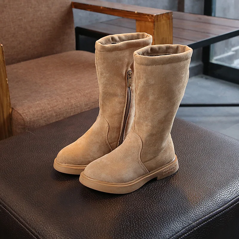 Winter New Little Kids Girls Boots Casual High Boots Plus Velvet Cotton Boots Warm Boots Non-slip Children's Shoes
Winter New Little Kids Girls Boots Casual High Boots Plus Velvet Cotton Boots Warm Boots Non-slip Children's Shoes