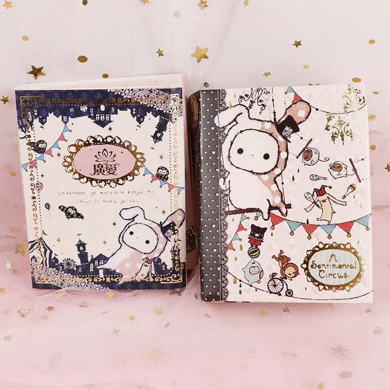 Cute Kawaii Cartoon Animal Circus Rabbit Notepad Memo 6 Fold N Times Sticker Notes Pad Notebook School Stationery Girl Gift
Cute Kawaii Cartoon Animal Circus Rabbit Notepad Memo 6 Fold N Times Sticker Notes Pad Notebook School Stationery Girl Gift