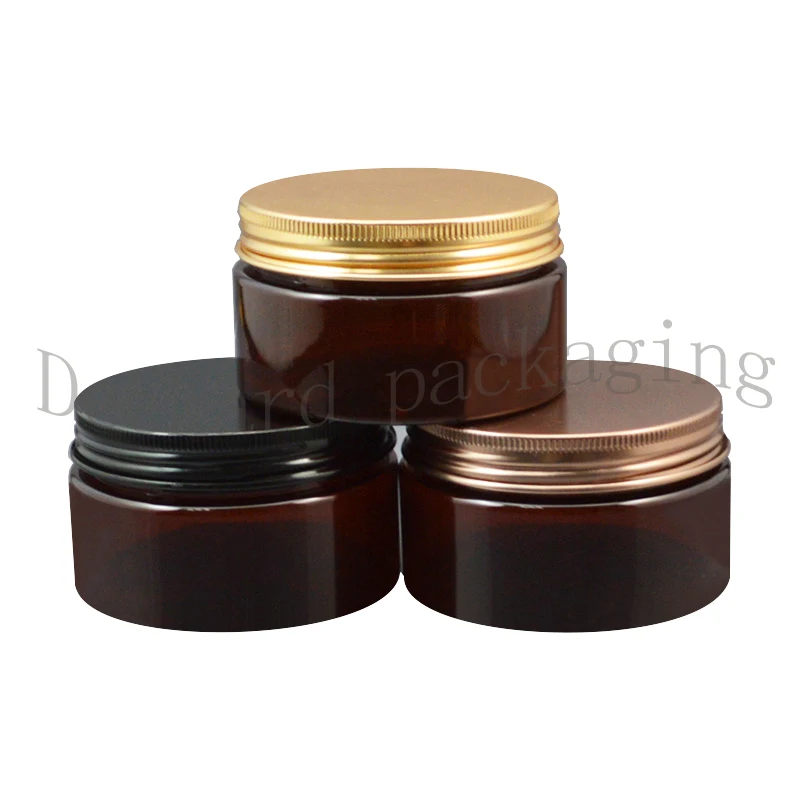 20pcs 100g Empty Travel Brown Cream Jar With Gold Aluminum Cap DIY Plastic Cosmetic Packaging Hand Cream Bottle
20pcs 100g Empty Travel Brown Cream Jar With Gold Aluminum Cap DIY Plastic Cosmetic Packaging Hand Cream Bottle