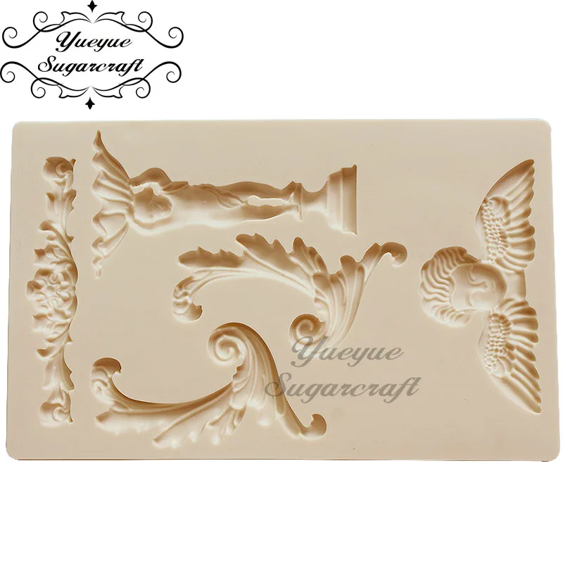 Yueyue Sugarcraft Angle Silicone mold fondant mold cake decorating tools chocolate mold baking rubber mold
Yueyue Sugarcraft Angle Silicone mold fondant mold cake decorating tools chocolate mold baking rubber mold