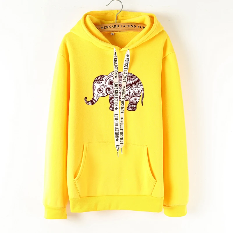 Women's tops Elephant print fleece long-sleeved women's hooded Korean 2018 autumn winter new Harajuku casual loose sweatshirt
Women's tops Elephant print fleece long-sleeved women's hooded Korean 2018 autumn winter new Harajuku casual loose sweatshirt