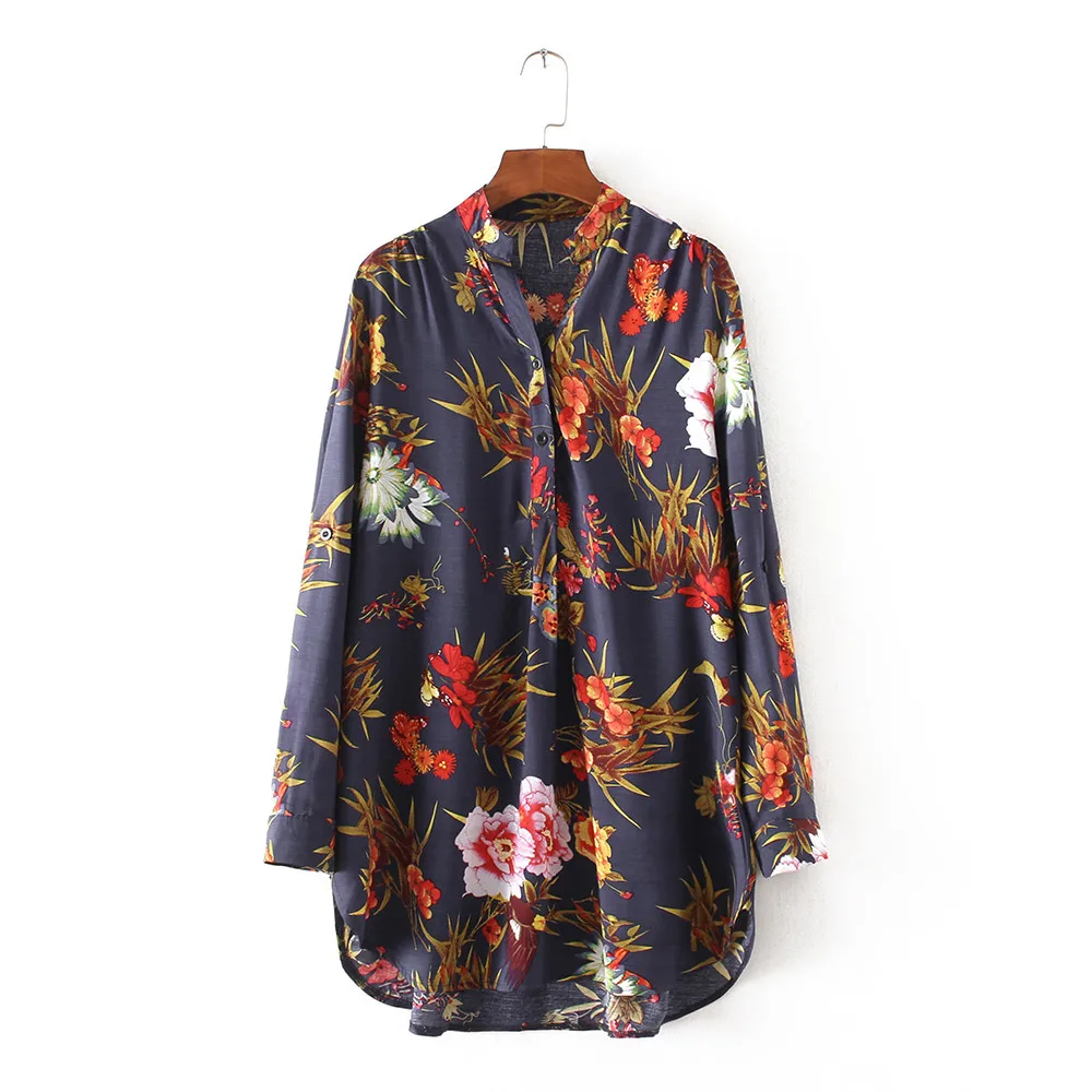 3XL Plus Size Women Tunic Shirt 2018 Autumn Long Sleeve Floral Print V-neck Autumn Long Sleeve Shirt blusa feminina_3.22
3XL Plus Size Women Tunic Shirt 2018 Autumn Long Sleeve Floral Print V-neck Autumn Long Sleeve Shirt blusa feminina_3.22