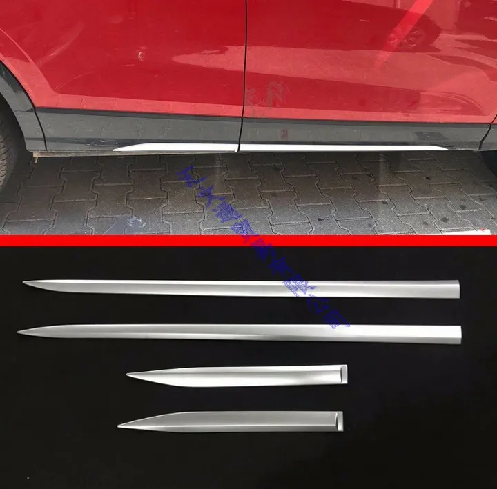 Car Styling Sliver ABS 4pcs Sequins For Audi Q2 2018 2019 Chrome Door Side Body Molding Line Body Kits Cover Trim Strip
Car Styling Sliver ABS 4pcs Sequins For Audi Q2 2018 2019 Chrome Door Side Body Molding Line Body Kits Cover Trim Strip