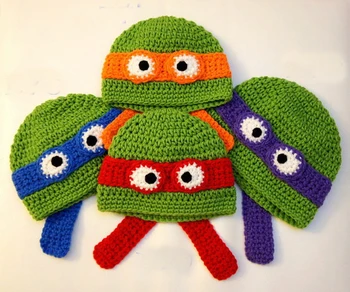 Infant crochet Hat Newborn photo prop, Crochet hat Crochet Baby Ninja Turtle Hat Newborn Beanie Photo prop Free shipping
Infant crochet Hat Newborn photo prop, Crochet hat Crochet Baby Ninja Turtle Hat Newborn Beanie Photo prop Free shipping