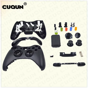 Full Set Handle Shell for Microsoft XBox 360 Case Black Gamepad Protective Shell Cover For XBox360
Full Set Handle Shell for Microsoft XBox 360 Case Black Gamepad Protective Shell Cover For XBox360