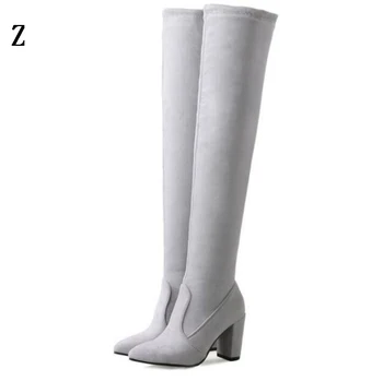 Zapatos Mujer Ladies Shoes Woman Women Pumps Winter Over The Knee Snow Boots Pointed Toe Chaussure Femme High Heels G61158
Zapatos Mujer Ladies Shoes Woman Women Pumps Winter Over The Knee Snow Boots Pointed Toe Chaussure Femme High Heels G61158