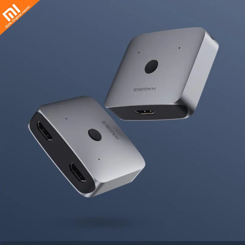 xiaomi mijia two-way HDMI distribution switcher supports HD 4K for HDMI interface equipment aluminum alloy material smart home
xiaomi mijia two-way HDMI distribution switcher supports HD 4K for HDMI interface equipment aluminum alloy material smart home