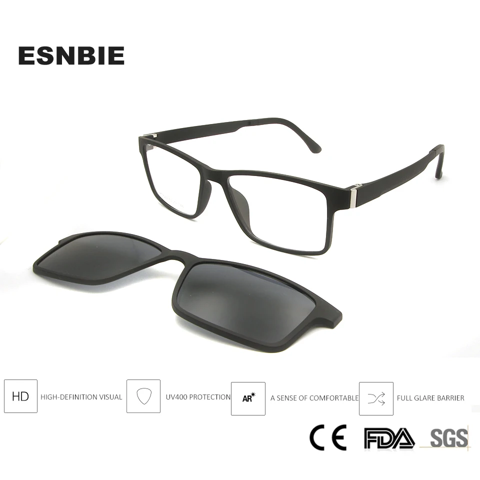 Ultem Plastic Titanium Square Eyeglasses Clip On Glasses Polarized Sunglasses Men Eyeglass Full Rim Nerd Eyewear Magnetic Clip
Ultem Plastic Titanium Square Eyeglasses Clip On Glasses Polarized Sunglasses Men Eyeglass Full Rim Nerd Eyewear Magnetic Clip