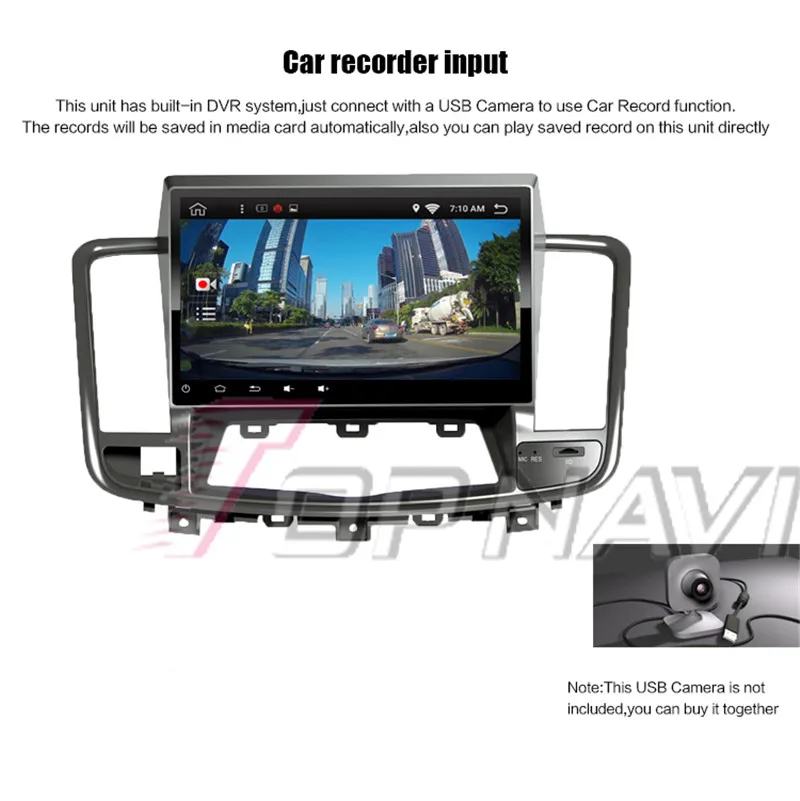 car headunit android For Nissan Teana 2008