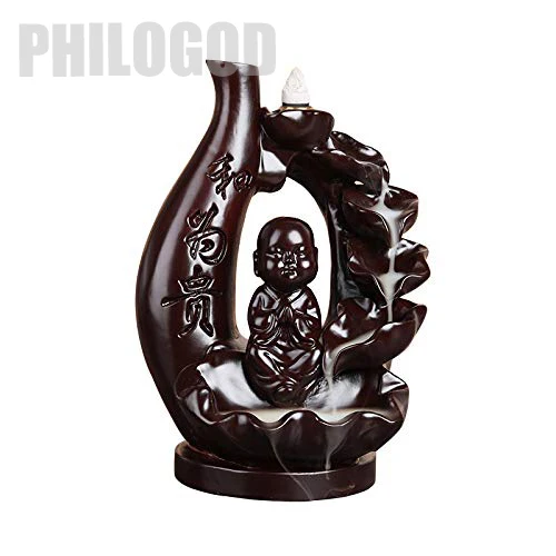 PHILOGOD Black Sandalwood Backflow Incense Burner, Layer of Lotus Waterfall Smoke 30%off
PHILOGOD Black Sandalwood Backflow Incense Burner, Layer of Lotus Waterfall Smoke 30%off