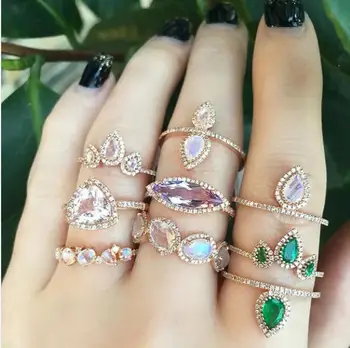 Green white cubic zirconia tear drop cz ring for women finger jewelry wedding engagement band high quality rings
Green white cubic zirconia tear drop cz ring for women finger jewelry wedding engagement band high quality rings