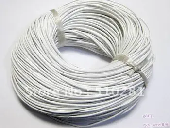 100 meter white real round leather jewerly cord 1.5mm is on sale for free shipping
100 meter white real round leather jewerly cord 1.5mm is on sale for free shipping