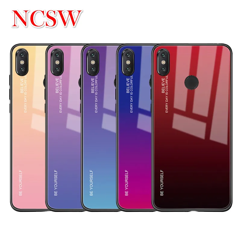 Gradient Aurora Color Tempered Glass Case For Redmi K20 7 Note 7 5 6 Pro for Xiaomi Mi 8 A2 Lite A1 Mi 9 9SE 6X 5X Phone Cases 
Gradient Aurora Color Tempered Glass Case For Redmi K20 7 Note 7 5 6 Pro for Xiaomi Mi 8 A2 Lite A1 Mi 9 9SE 6X 5X Phone Cases