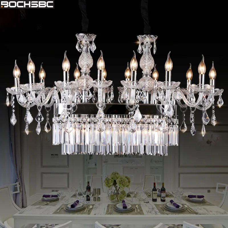 BOCHSBC 17 Heads Crystal Chandeliers for Living Room Bedroom Dining Room Stainless Steel Art Deco Hanging Lamp Light Fixtures
BOCHSBC 17 Heads Crystal Chandeliers for Living Room Bedroom Dining Room Stainless Steel Art Deco Hanging Lamp Light Fixtures