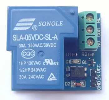 Free Shipping!!! 2pcs 5V 30A A-type (normally open) opto-isolated relay module sensor
Free Shipping!!! 2pcs 5V 30A A-type (normally open) opto-isolated relay module sensor