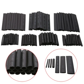 127pcs Black Assortment Heat Shrink Tube Assortment Wrap Electrical Insulation Cable Tubing 2-13mm
127pcs Black Assortment Heat Shrink Tube Assortment Wrap Electrical Insulation Cable Tubing 2-13mm