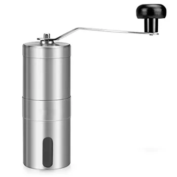 Stainless Steel Manual Coffee Grinder with Ceramic Burr, Hand Crank Coffee Mill with Adjustable Coarseness Screw
Stainless Steel Manual Coffee Grinder with Ceramic Burr, Hand Crank Coffee Mill with Adjustable Coarseness Screw