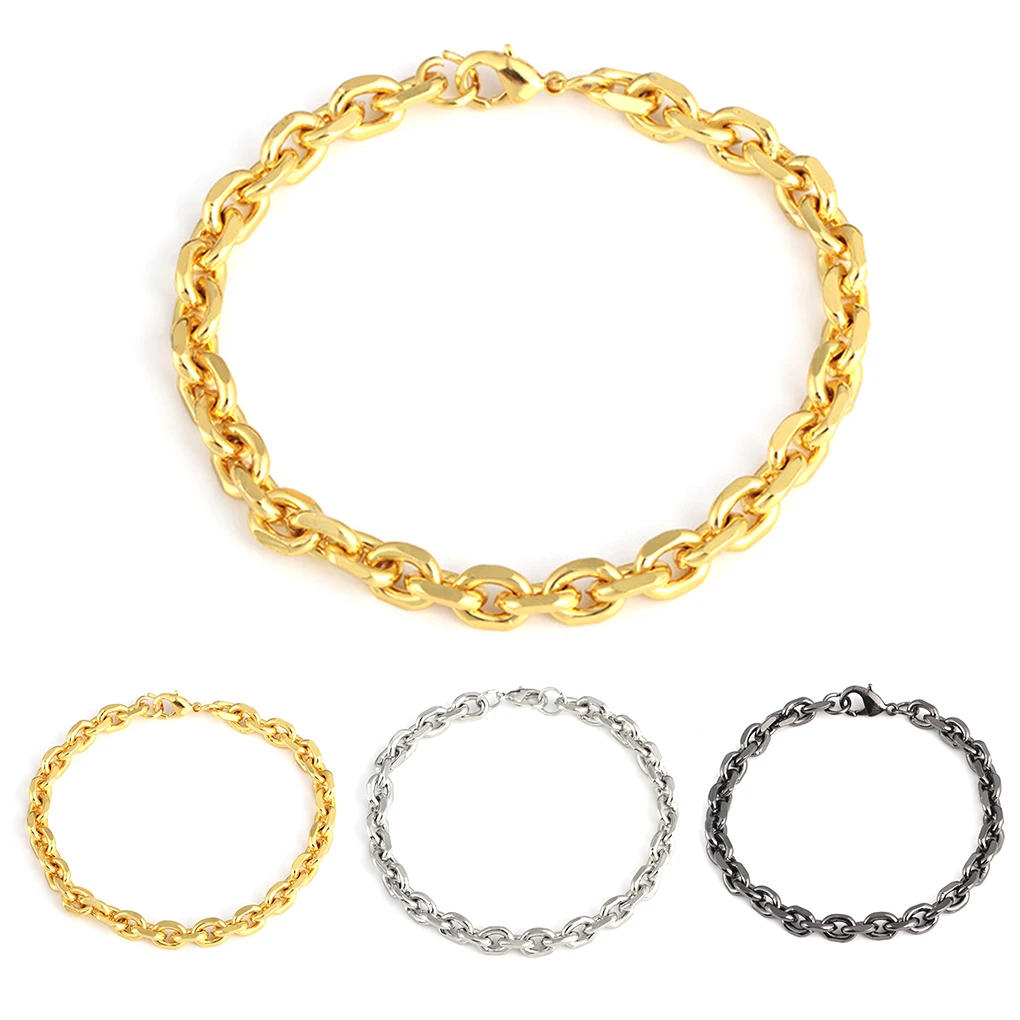 Women Men Boys Iron Chain Hip Hop Jewelry Bangles Male Birthday Daily Gift Bracelet
Women Men Boys Iron Chain Hip Hop Jewelry Bangles Male Birthday Daily Gift Bracelet
