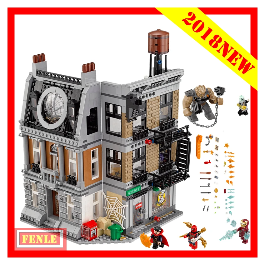 Bela 10840 Avengers Marveled Infinity War Super Sanctum Showdown Building Brick Block Toys Compatible with 76108
Bela 10840 Avengers Marveled Infinity War Super Sanctum Showdown Building Brick Block Toys Compatible with 76108