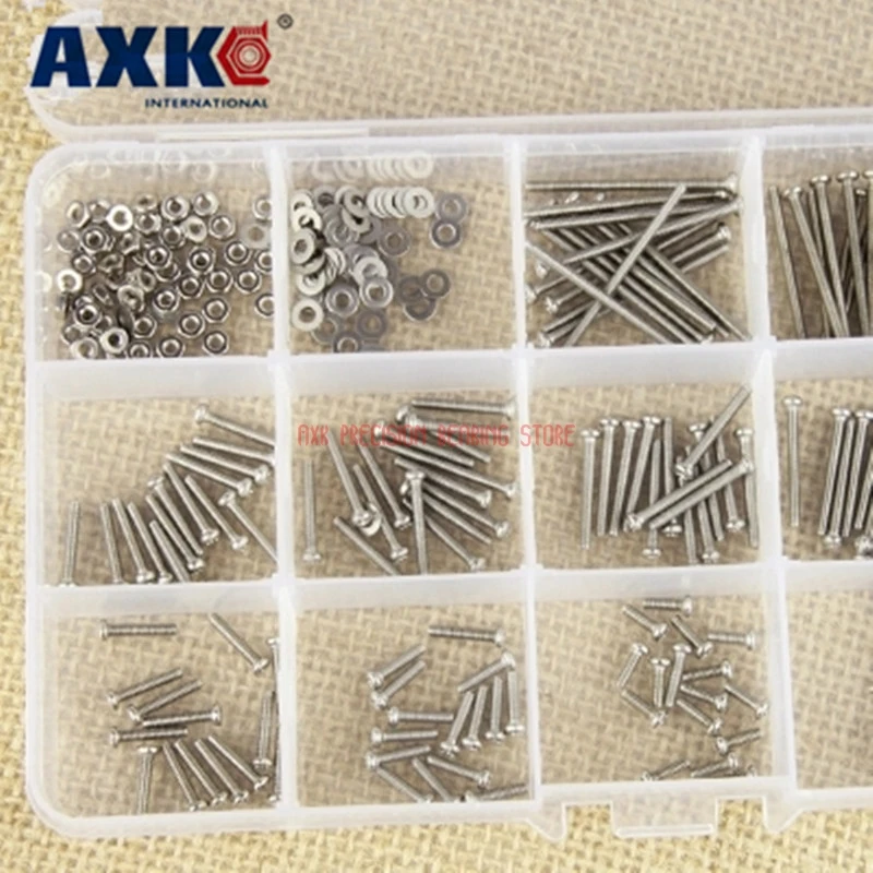 2023 Tornillos Para Madera 138pcs M6 Stainless Steel Phillips Screws Cross Round Head Screw Bolts Nuts Fasteners Hardware Tools
2023 Tornillos Para Madera 138pcs M6 Stainless Steel Phillips Screws Cross Round Head Screw Bolts Nuts Fasteners Hardware Tools