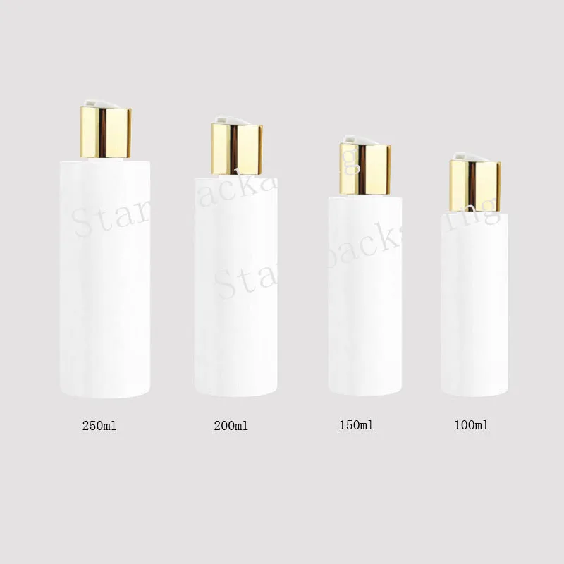 100/150/200/250ml round white plastic toner bottles with gold screw caps,empty amber essential oils cosmetic packaging shampoo
100/150/200/250ml round white plastic toner bottles with gold screw caps,empty amber essential oils cosmetic packaging shampoo