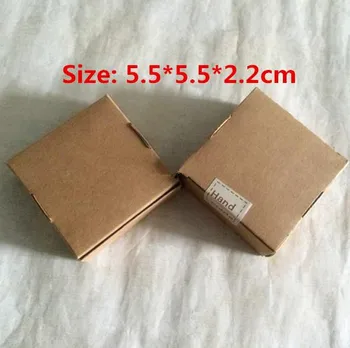 100pcs/lot-5.5*5.5*2.2cm Blank kraft paper box packing wedding gift box candy and jewelry packing box
100pcs/lot-5.5*5.5*2.2cm Blank kraft paper box packing wedding gift box candy and jewelry packing box