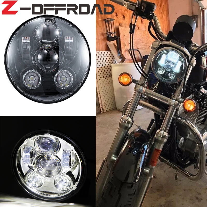 New Motor Accessories 5.75" motorcycle headlight 5 3/4" led head light 5-3/4" Motorcycle Black Projector light for Motorcycle
New Motor Accessories 5.75" motorcycle headlight 5 3/4" led head light 5-3/4" Motorcycle Black Projector light for Motorcycle