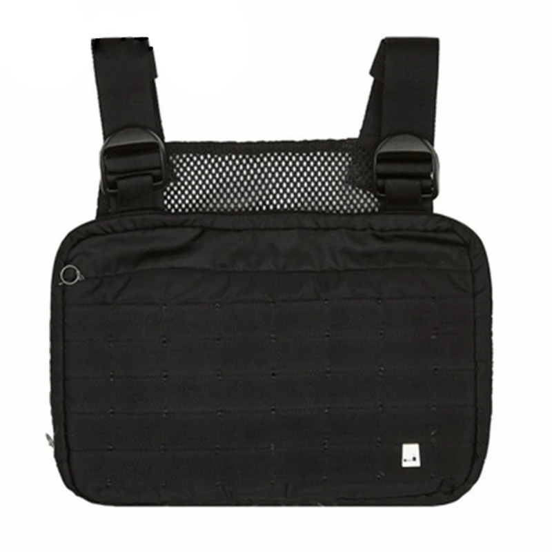 Adjustable Men Chest Rig Bag Tactical Shoulder Bags Hip Hop Streetwear Alyx Pockets Black Waistcoat Kanye Functional Waist Packs
Adjustable Men Chest Rig Bag Tactical Shoulder Bags Hip Hop Streetwear Alyx Pockets Black Waistcoat Kanye Functional Waist Packs