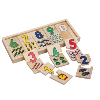 Educational Wooden Children'S Toys Math Puzzle Children'S Teaching Logarithmic Matching Board Digital Matching Toys Suitable F
Educational Wooden Children'S Toys Math Puzzle Children'S Teaching Logarithmic Matching Board Digital Matching Toys Suitable F