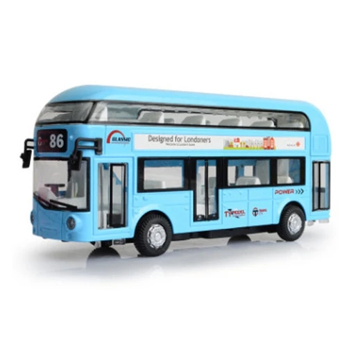 Alloy double tour bus air-conditioned bus city bus model children back sound and light toy car
Alloy double tour bus air-conditioned bus city bus model children back sound and light toy car
