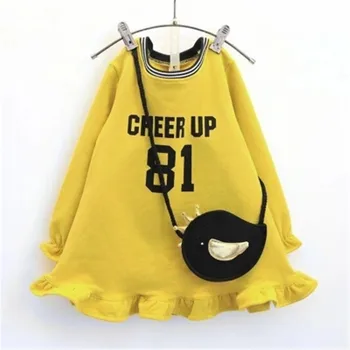2018 Girls Dress Spring Autumn Long Sleeve Kids Dresses for Girls Cotton Fleece Hoodies Toddler Children Clothing
2018 Girls Dress Spring Autumn Long Sleeve Kids Dresses for Girls Cotton Fleece Hoodies Toddler Children Clothing