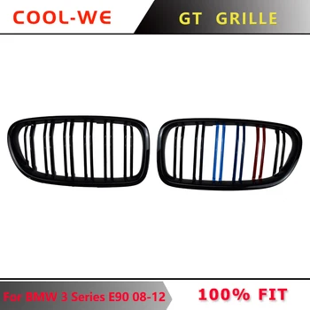 2PCS For BMW 3Series E90 LCI ABS 2 Line Double Slat Front Kidney Grill Grille 2008-2012
2PCS For BMW 3Series E90 LCI ABS 2 Line Double Slat Front Kidney Grill Grille 2008-2012