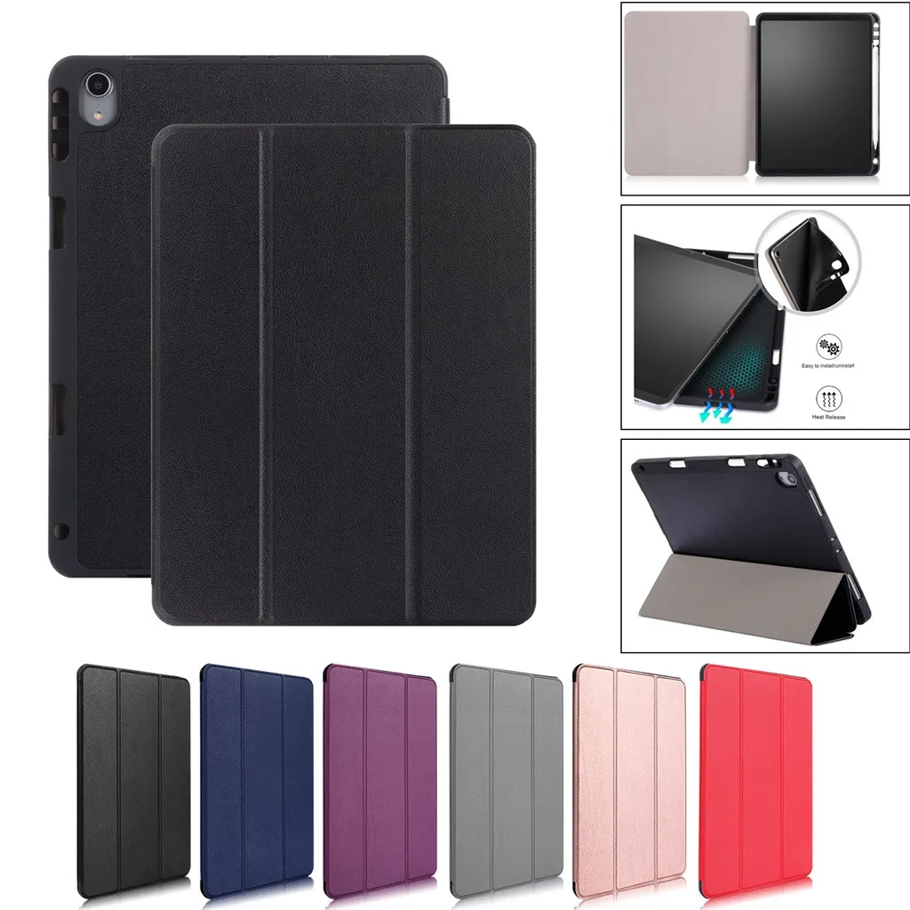 tablet case For iPad Pro 11 case inch 2018 Smart Anti dirts Wake/Sleep Stand waterproof Case Cover with Pencil Holder z85
tablet case For iPad Pro 11 case inch 2018 Smart Anti dirts Wake/Sleep Stand waterproof Case Cover with Pencil Holder z85