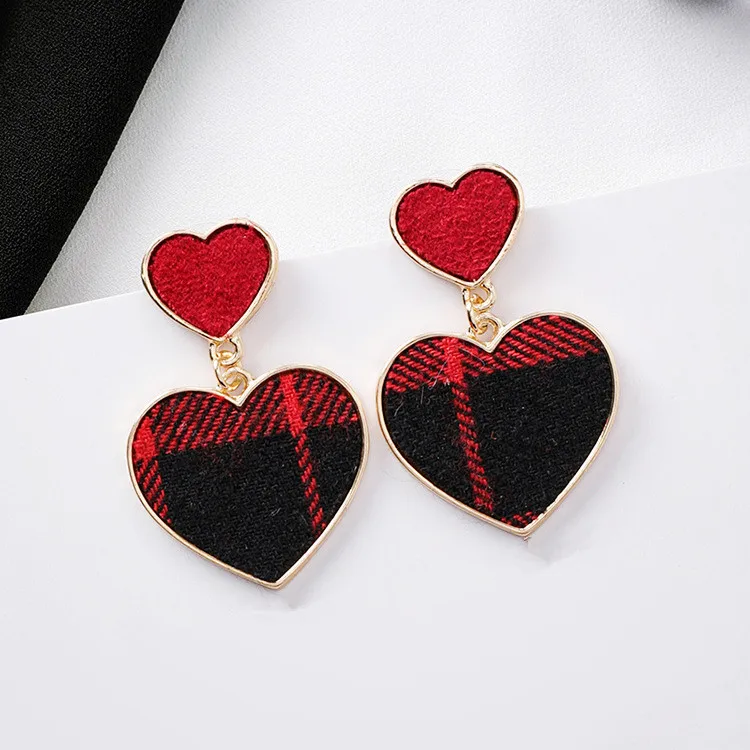 2018 Fashion New Year Christmas Gift Heart Shaped Love Earrings For Women Lattice Heart Drop Earrings Jewelry Female Brincos
2018 Fashion New Year Christmas Gift Heart Shaped Love Earrings For Women Lattice Heart Drop Earrings Jewelry Female Brincos