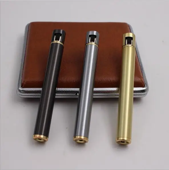 mini slender Gas inflatbale lighter, cigarette size, grinding wheel cigarette lighter
mini slender Gas inflatbale lighter, cigarette size, grinding wheel cigarette lighter