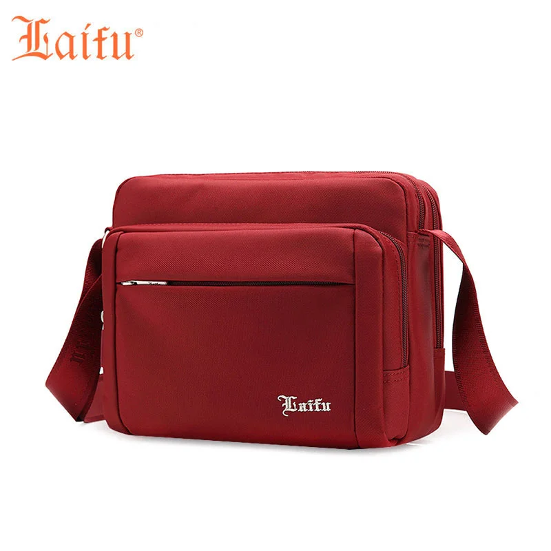 Laifu Women Nylon Messenger Bag Shoulder Bag Multi-pocket Waterproof Girls Handbag Fashion Style Shopping School Travel
Laifu Women Nylon Messenger Bag Shoulder Bag Multi-pocket Waterproof Girls Handbag Fashion Style Shopping School Travel