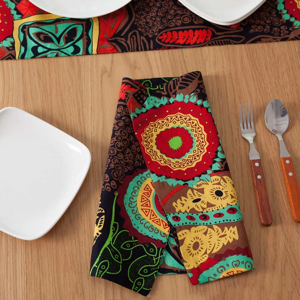 Household Southeast Asia Red/Blue Sun Flower Linen Cotton Placemat For Dining Table Decoration Disc Mats Bowls Pads 4pcs/lot
Household Southeast Asia Red/Blue Sun Flower Linen Cotton Placemat For Dining Table Decoration Disc Mats Bowls Pads 4pcs/lot