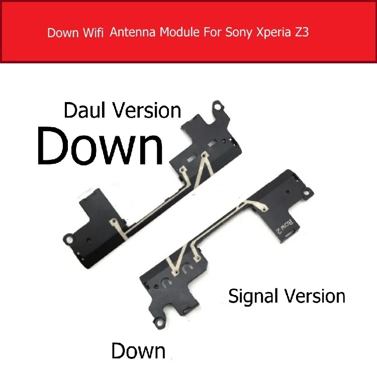 Genuine Wifi Antenna Module For Sony Xperia Z3 D6603 D6653 SOL26 Dual D6633 D6683 Down Gps Signal Antenna Replacement Repair
Genuine Wifi Antenna Module For Sony Xperia Z3 D6603 D6653 SOL26 Dual D6633 D6683 Down Gps Signal Antenna Replacement Repair