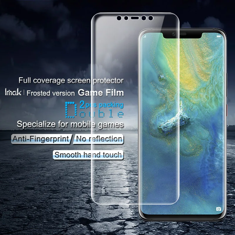 Imak Anti-fingerprint Frosted Hydrogel Film for HUAWEI Mate 20 Pro Screen Protector Full Cover 2pcs/Pack Matte Front Cover
Imak Anti-fingerprint Frosted Hydrogel Film for HUAWEI Mate 20 Pro Screen Protector Full Cover 2pcs/Pack Matte Front Cover