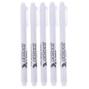3Pcs 13.5cm White Liquid Chalk Pen Marker Chalkboard Blackboard Liquid Ink Pen Used on Chalkboard Window Erasable
3Pcs 13.5cm White Liquid Chalk Pen Marker Chalkboard Blackboard Liquid Ink Pen Used on Chalkboard Window Erasable