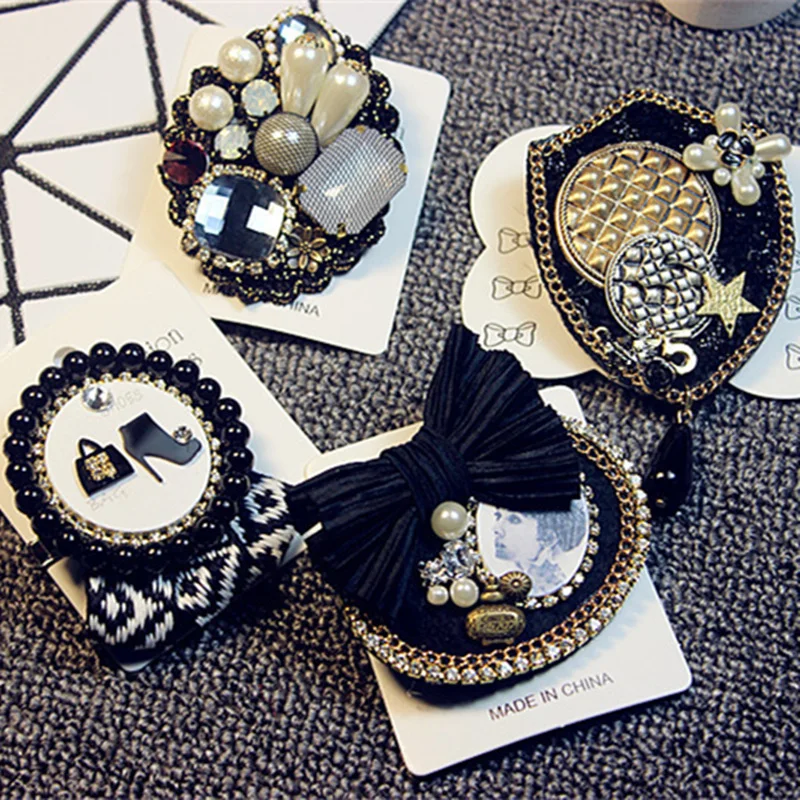 Korea Handmade Luxurious Vintage Rhinestone Pearl Bow knot Badge Brooches Pins Fashion Jewelry For Woman Accessories-JQGWBH005E
Korea Handmade Luxurious Vintage Rhinestone Pearl Bow knot Badge Brooches Pins Fashion Jewelry For Woman Accessories-JQGWBH005E